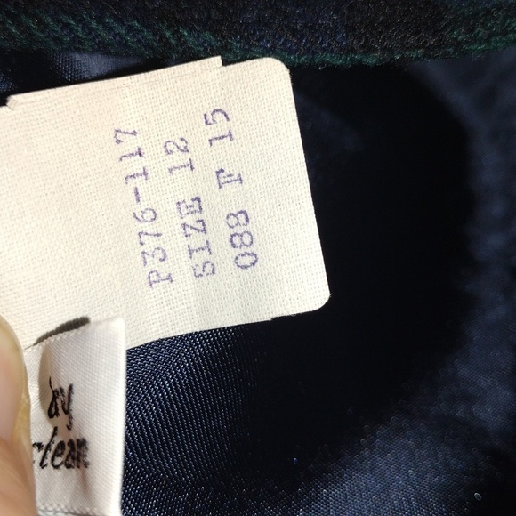 Pendleton Green Plaid Preppy Old Money Blazer Dark Academia 12 - Picture 6 of 7